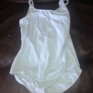 light blue ballet leotard
